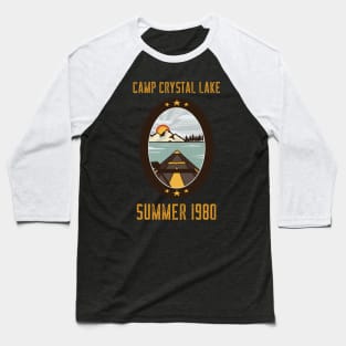 Camp Crystal Lake Summer 1980 Baseball T-Shirt